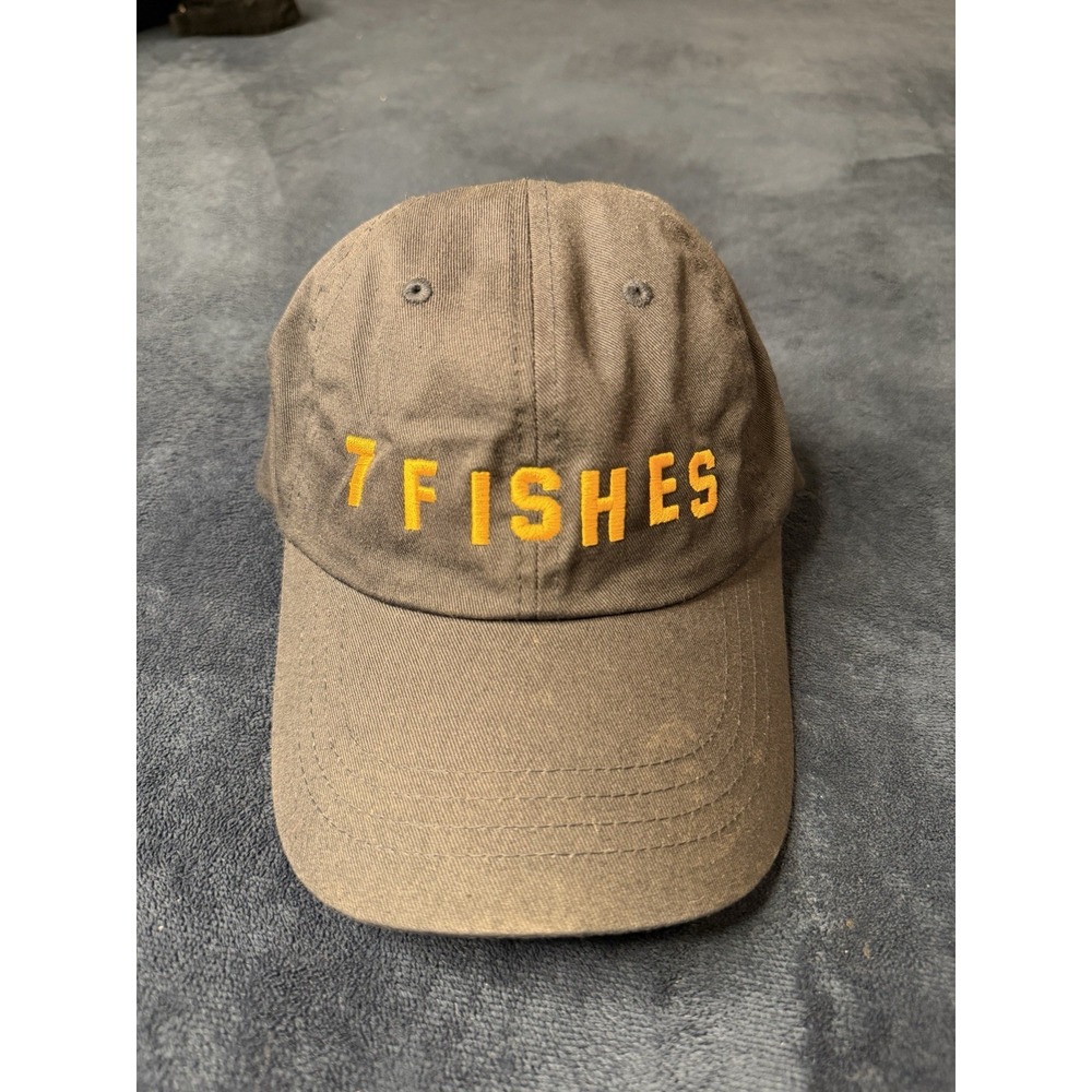 The Classics Yupoong Strapback Hat 7Fishes Blue Baseball Cap Mens OSFA